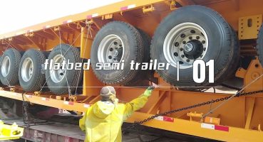 Chengda 4 Axle Flatbed Trailer Fragman izle