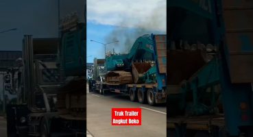 Truk Trailer Angkut Beko#shorts #herichannel #trending #truk #tronton #viral #animasimobiltruk #bus Fragman izle