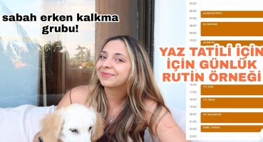 YAZ TATİLİ İÇİN GÜNLÜK RUTİN |DERECE İSTEYENLER İÇİN  #yks2022 #2022tayfa