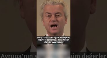 Hollanda seçimlerinin galibi Wilders Türkiye hakkında hangi açıklamaları yapmıştı. #keşfet #reels