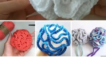 😱 Sadece Yarım saatte yaptim Lif nasıl yapılır/Banyo Lifi#crochettutorial#crochetflower#crochetplant