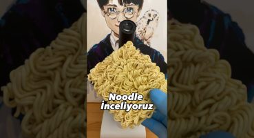 Mikroskopta Noodle inceliyoruz 😊 #mikroskop #noodle #noodles