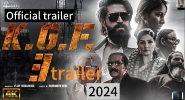KGF 3 Official trailer | Hindi dubbed || full trailer 2024 | Rocky return | T series Fragman izle