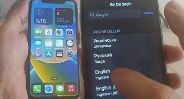IPHONE 11 dil değiştirme işlemi nasıl yapılır  | iPhone 11 nasıl ingilizce yapılır
