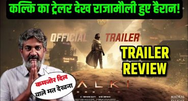 Kalki 2898 Trailer Review Reaction | SS Rajamouli Kalki 2898 first Trailer reaction | Kalki Prabhas Fragman izle