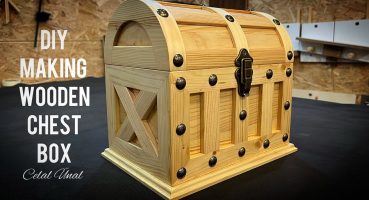 Making wooden box / Wooden chest diy / Ahşap kutu nasıl yapılır