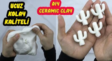 SATIN ALMA! KENDİN YAP! (Evde Seramik Hamuru Nasıl Yapılır?) How To Make Ceramic Clay At Home / DIY