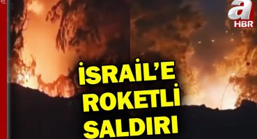 İsrail’e roketli saldırı! Kuzey bölgesinde ve Celile’deki birçok noktada yangın çıktı | A Haber