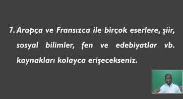 Arapça ve Fransız dili hakkında bilinmesi gereken 9 şeyler