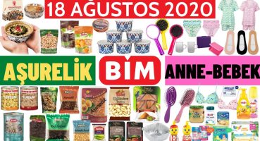 BİM 18 AĞUSTOS 2020 SALI | ÜRÜNLERİ NET İLK SİZ İZLEYİN | BİM KATALOĞU | AŞURE | (Bim Aktüel)