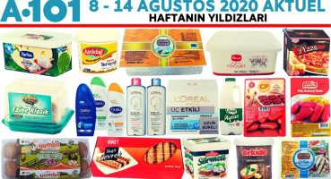 A101 8 – 14 AĞUSTOS 2020 I A101 TEMİZLİK VE GIDA ÜRÜNLERİ İNDİRİMİ I A101 Bu Hafta Sonu IA101 AKTÜEL