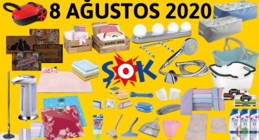 ŞOK MARKET 8 AĞUSTOS 2020 || ŞOK İNDİRİM KATALOĞU || TEK NET SUNUM || Şok Aktüel Ürünler