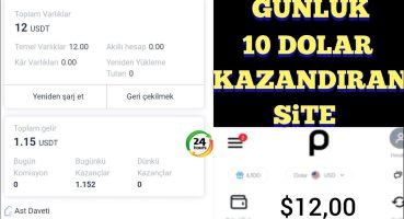 KAYIT OL 12$ DOLAR BONUS ÖDEME KAZAN İNTERNETTEN PARA KAZANMA – Para Kazanma yöntemi Fragman İzle