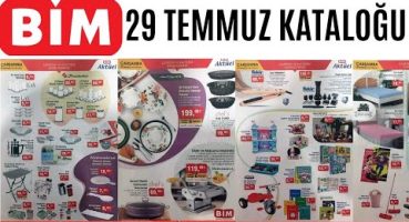 29 TEMMUZ BİM AKTÜEL KATALOĞU | ÜRÜNLERİ ÖN İNCELEME