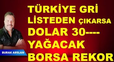 Türkiye GRİ LİSTEDEN ÇIKIYOR! | Dolar 30 | Borsa da yeni REKOR?