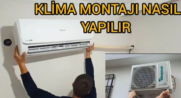 Klima montajı nasıl yapılır ? / Klima nereye takılmalı / Baymak klima montajı