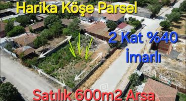 Manyas Kızıksa Köyünde Satılık Köşe Parsel Harika Kupon Arsa 600 m2 1.450.000 TL Satılık Arsa