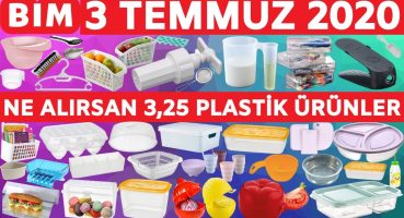 BİM 3 TEMMUZ 2020 I NE ALIRSAN 3,25 I PLASTİK MUTFAK ÜRÜNLERİ I BİM İNDİRİMLERİ I Bim Aktüel