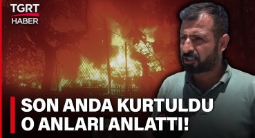 Diyarbakır’da Çıkan Yangından Son Anda Kurtulan Vatandaş Dehşet Anlarını Anlattı – TGRT Haber