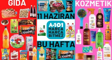 A101 BU HAFTA PERŞEMBE | 11 HAZİRAN 2020| GIDA VE KOZMETİK ÜRÜNLERİ |A101 İNDİRİMLERİ |A101 Aktüel