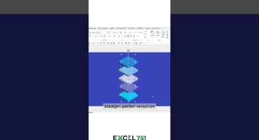 PowerPoint – Katmanlı İnfografik Sunumu Nasıl Yapılır? |  #excel751 #powerpooint