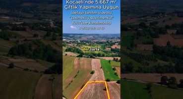 Kocaeli-İzmit Çavuşoğlu’nda 5.667 m² Akmeşe Gişelerine Yakın Satılık Arsa Fırsatı 064 #shorts Satılık Arsa