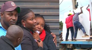 SAD!! 3 Three die while unloading granites from a trailer in Ruiru!! Fragman izle