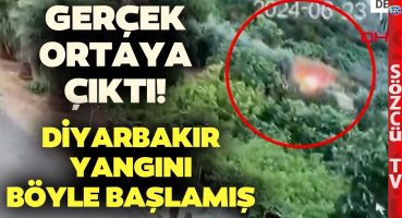 DEDAŞ Reddetti Kamera Kaydetti! Diyarbakır’daki Yangın Elektrik Tellerinden Çıkmış