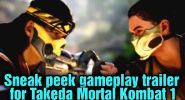 Takeda sneak peak gameplay trailer Mortal Kombat 1 Fragman izle
