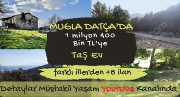 MUĞLA DATÇA’DA 1 MİLYON 400 BİN TL’YE MARİNAYA 2 KM TAŞ EV ❗️❗️UYGUN FİYATLI 8 AYRI İLAN🏡 Satılık Arsa