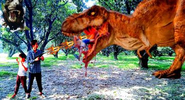 T-rex chase – part 8 || Jurassic world Dinosaur fan movie trailer #dainosaur | Allrounder vfx Fragman izle