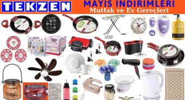 TEKZEN İNDİRİMLERİ I MAYIS 2020 KATALOĞU I TEKZEN MUTFAK ÜRÜNLERİ I TEKZEN EV GEREÇLERİ