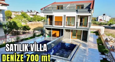 Didim Sağtur Mevkisinde Denize 700 mt 3 Oda 1 Salon Havuzlu Yarı Müstakil Satılık Villa / No:83 Satılık Arsa