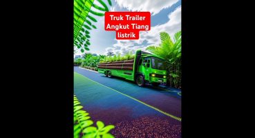 Truk Trailer Angkut Tiang Listrik #shorts #viral #trending #beko #bus #truk #tronton #herichannel Fragman izle