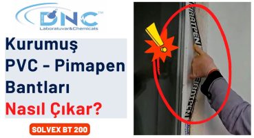 Pimapen (PVC) Plastik Penceredeki Kurumuş Yapışkan Bant Nasıl Çıkar? Bant Yapışkan Sökücü