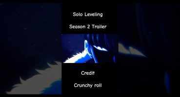 Solo Leveling Trailer Season 2 | Solo Leveling | #viralshorts #sololevelingseason2 Fragman izle