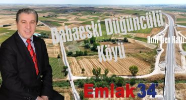 Kırklereli Babaeski Düğüncülü Köyü Yola cephe satılık arsa Satılık Arsa