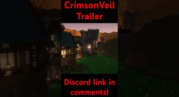 CrimsonVeil Trailer! #minecraft #minecraftshorts #shorts #discord #server Fragman izle