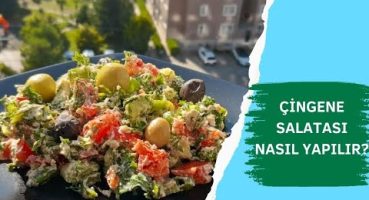 Çingene Salatası Nasıl Yapılır? Lorlu Salata Tarifi | Mutlaka Deneyin!👌🌿😋