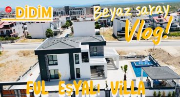 🔵Ful eşyalı lüks villa/AYDIN DİDİMDE 29.000,000tl SATILIK LÜKS VİLLA  #village #vlog #satılıkvilla Satılık Arsa