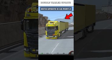 new double trailer beta update version 0.46 update preview part-2 Truckers of Europe 3 Fragman izle
