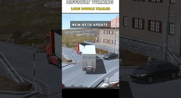 long trailer difficult turning gothard pass map scania-s Truckers of Europe 3 Fragman izle
