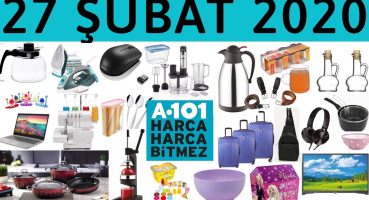 A101 27 ŞUBAT 2020 PERŞEMBE | AKTÜEL ÜRÜNLER | A101 İNDİRİMLERİ | A101 KAMPANYA | [A101 Aktüel]