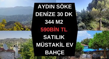 590 BİN TL AYDIN SÖKE DENİZE 30 DK UZAKTA SATILIK EV BAHÇE Satılık Arsa