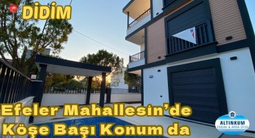 Didim’de 200 m2 Arsa İçerisinde Müstakil Havuzlu 4+1 Tripleks Villa | #DidimdeSatılıkVilla Satılık Arsa