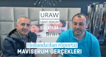 Hollanda’dan #Uraw #MaviSerum hakkında söyleşi I Saç çikmiyor maalesef !