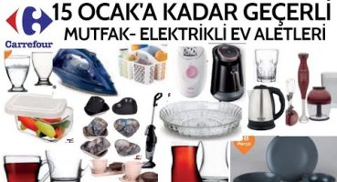 CarrefourSA Market | Son Gün 15 Ocak | Mutfak Ürünleri | Elektrikli Ev Aletleri | Carrefour Aktüel