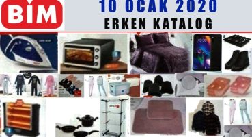 BİM 10 OCAK 2020 KATALOĞU I BİM AKTÜEL I AKTÜEL ÜRÜNLER I ( Bim İndirimleri ) ( Bim Kampanya )