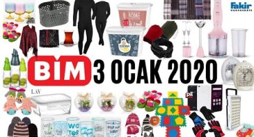 BİM 3 OCAK 2020 KATALOĞU | OKUNAKLI | BİM İNDİRİM | BİM KAMPANYA | (Bim Aktüel)