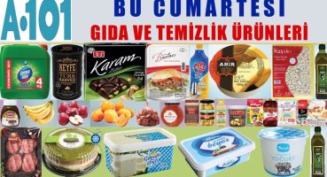 A101 BU CUMARTESİ I 28 ARALIK – 3 OCAK 2020 I A101 GIDA VE TEMİZLİK ÜRÜNLERİ I A101 AKTÜEL